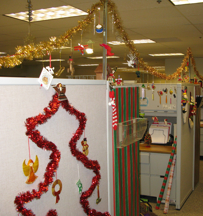 Cubicle Christmas Decorating Themes - Cubicle Decorating Contest... Gingerbread Cubicle! | Smile ... : Cubicle sweet cubicle sign, office desk decor, funny office space sign, coworker gift, cubicle decor, small wood sign, bog road designs.