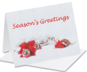 Customer Christmas Messages Seasons Greeting Card
