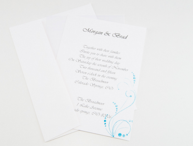 DIY Wedding invites