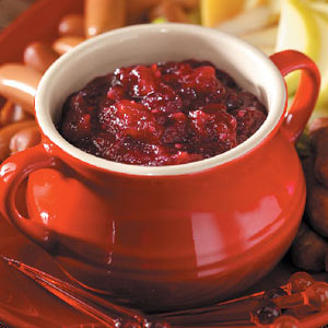 easy thanksgiving potluck recipes cranberry dip