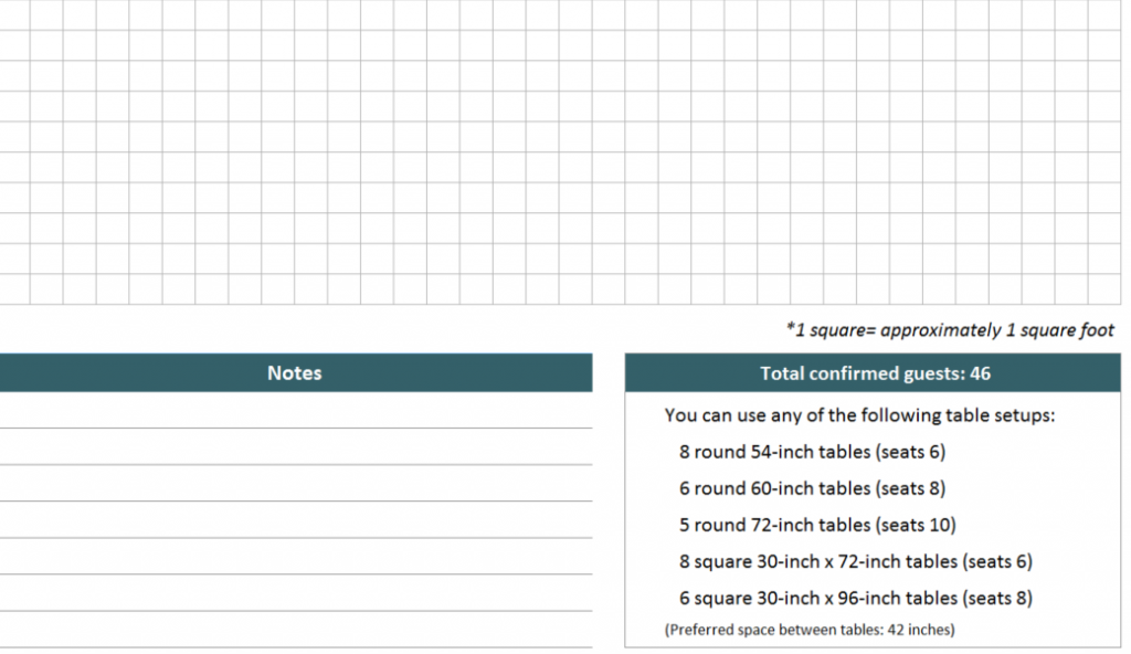 Excel Seating Chart