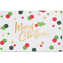 Fun and festive holiday card for clients