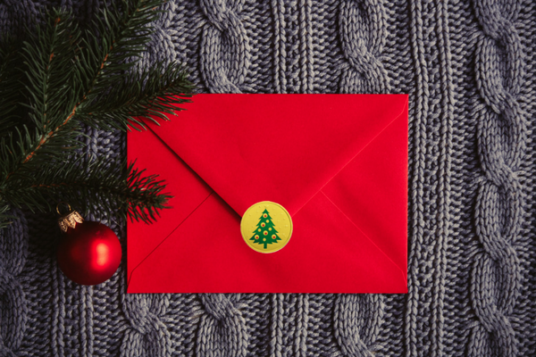 holiday return address labels