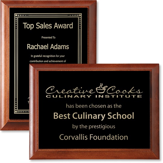 plaque award