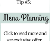 Christmas Party Planning Tip #5 - Planning the Menu