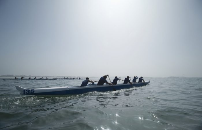 Rowing Team work