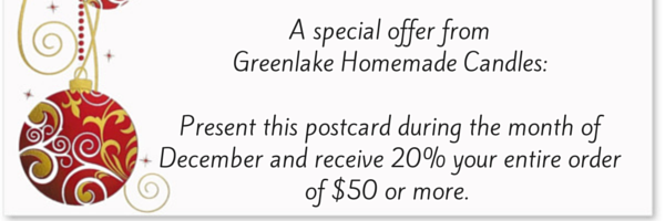 Small business christmas promotion