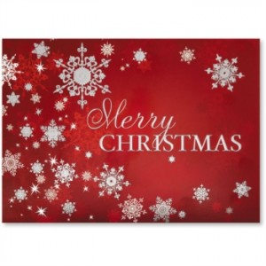 Snowy Day Holiday Greeting Cards