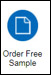 Order FREE Sample Button